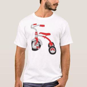Camiseta de la bici del triciclo