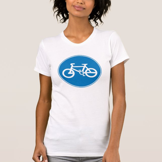 camiseta de la bicicleta de los motoristas (Anverso)