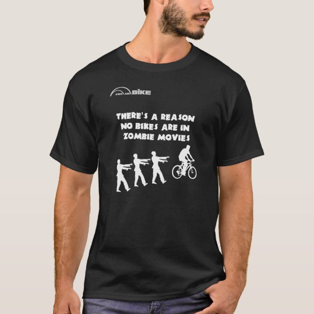 Camiseta de la bicicleta - razonan ningunas bicis (Anverso)