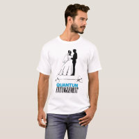 Camiseta de la boda del enredo de Quantum