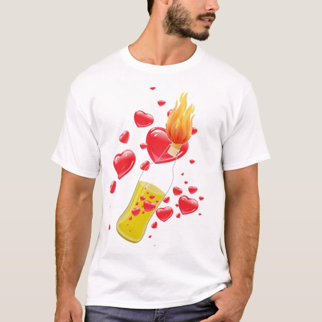 camiseta de la bomba de amor de molotov (Anverso)
