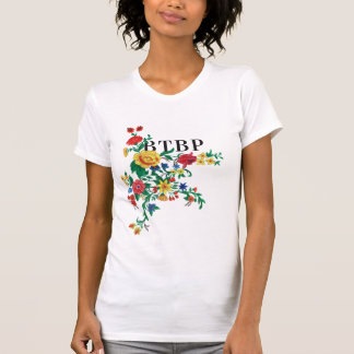 Camiseta de la bomba de la flor de BTBP