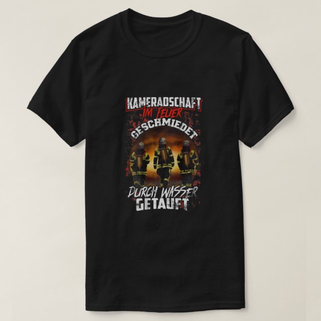 Camiseta de la Brigada de Bomberos Forjados (Diseño del anverso)