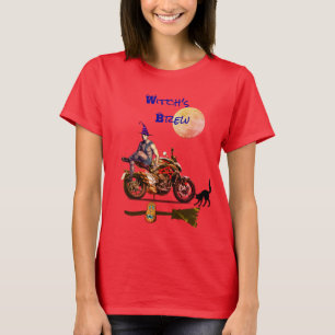 Camiseta de la bruja roja