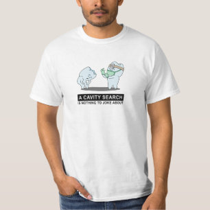 Camiseta de la búsqueda de la cavidad