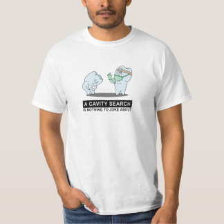 Camiseta de la búsqueda de la cavidad