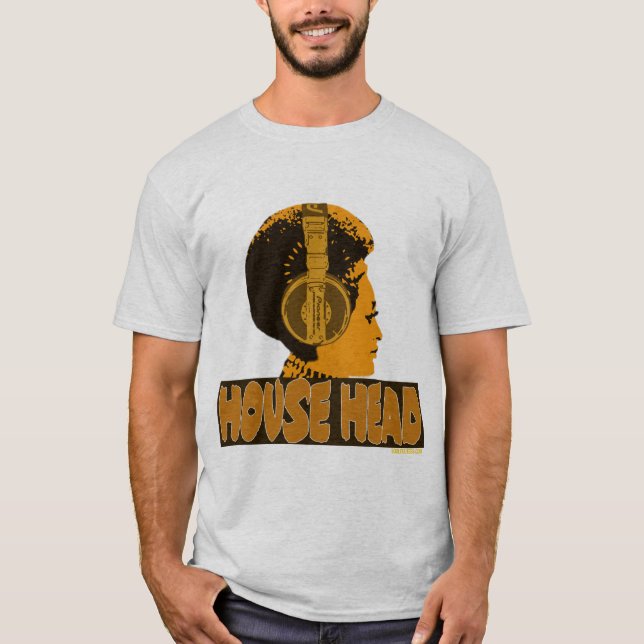 Camiseta de la cabeza de la casa para los (Anverso)