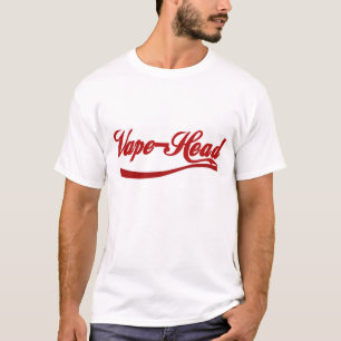 Camiseta de la cabeza de Vape