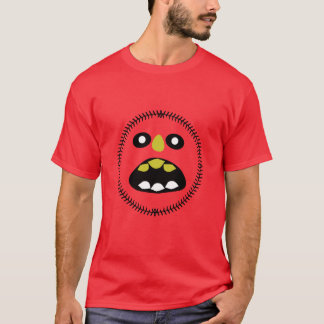 Camiseta de la cabeza del béisbol de OGR