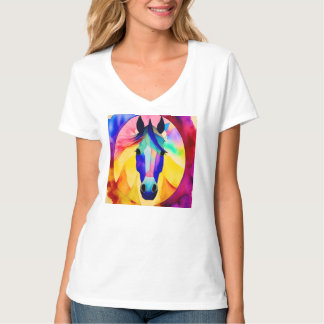 Camiseta de la cabeza del caballo suroeste con mos