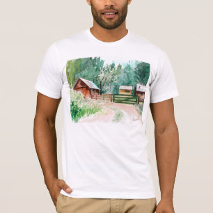 Camiseta de la cabina de la montaña