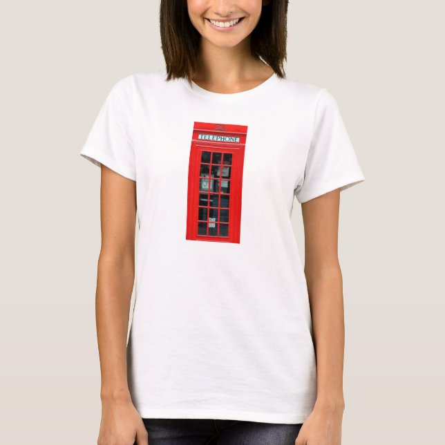 Camiseta de la cabina de teléfono de Londres (Anverso)