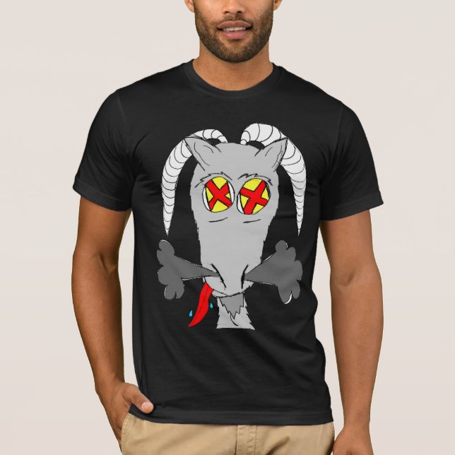 Camiseta de la cabra de la muerte (Anverso)