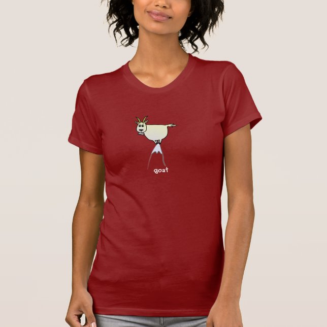 Camiseta de la cabra de montaña (Anverso)