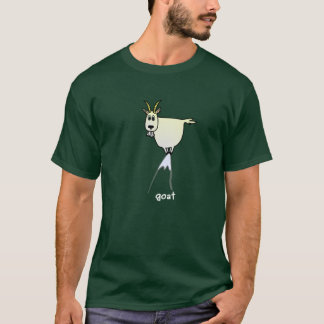 Camiseta de la cabra de montaña