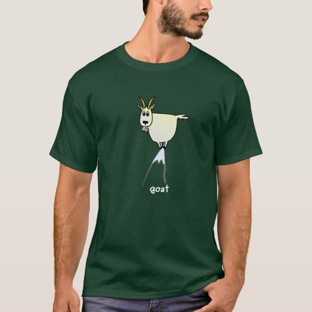 Camiseta de la cabra de montaña (Anverso)