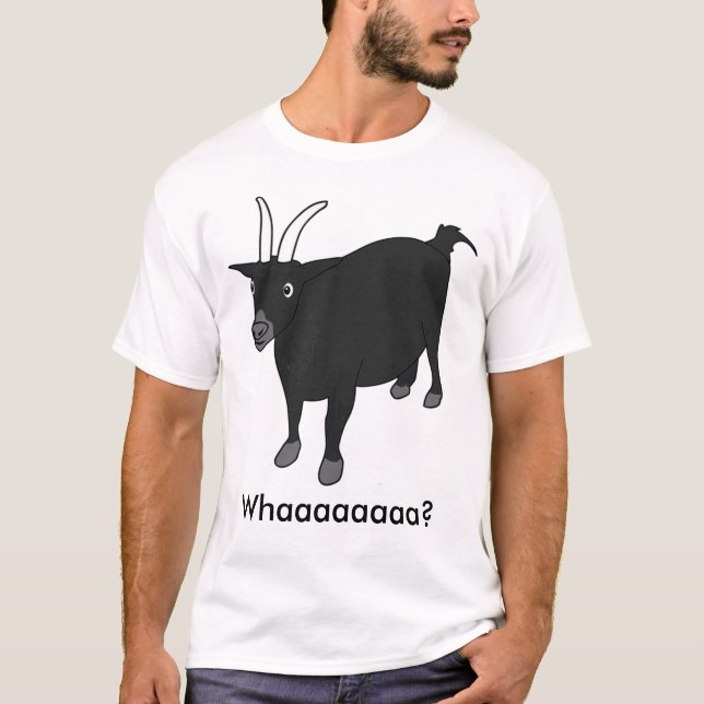 Camiseta de la cabra que habla (Anverso)