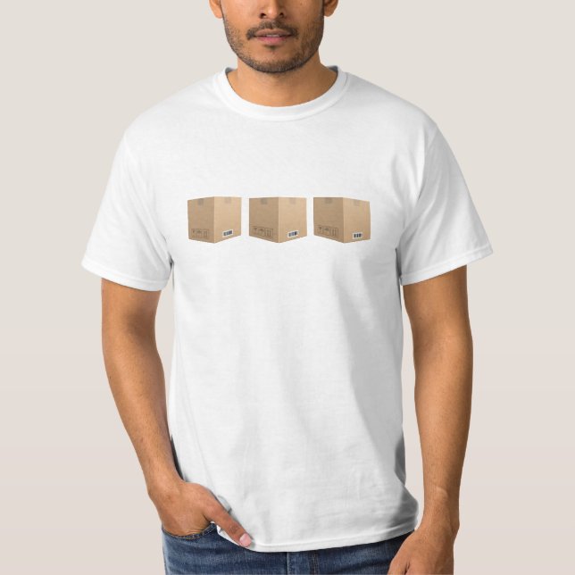 Camiseta de la CAJA de la CAJA de la CAJA de la (Anverso)