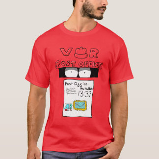 Camiseta de la caja del poste