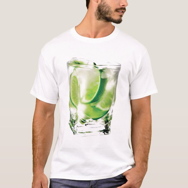 Camiseta de la cal de la vodka (Anverso)