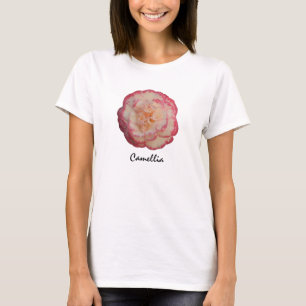 Camiseta de la camelia