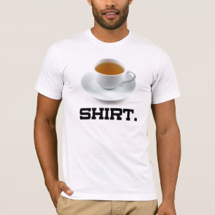 Camiseta de la camisa del té