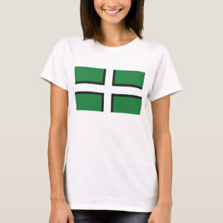 Camiseta De la "camiseta bandera de Devon" de las señoras