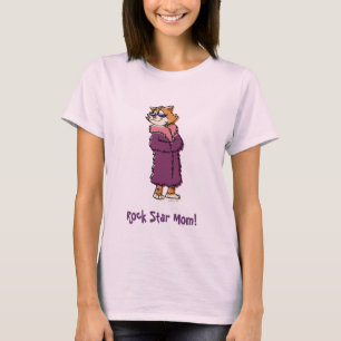 Camiseta De la "camiseta cabida mamá de la estrella del