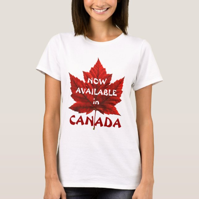 Camiseta de la camiseta de Canadá divertida para m (Anverso)
