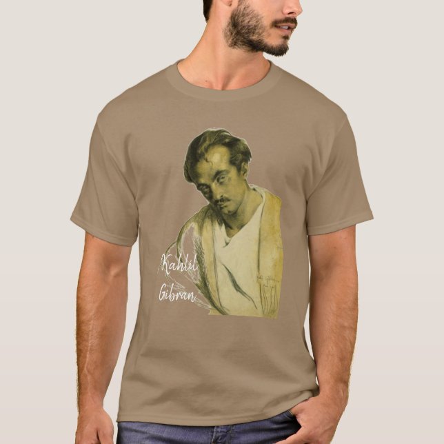 Camiseta de la camiseta de Kahlil Gibran (Anverso)