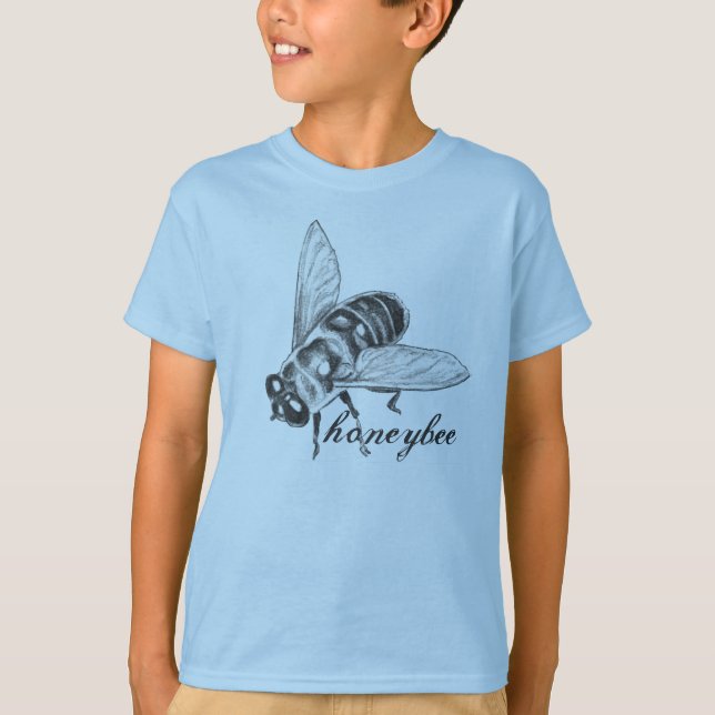 Camiseta de la camiseta de la abeja de honor Bug S (Anverso)