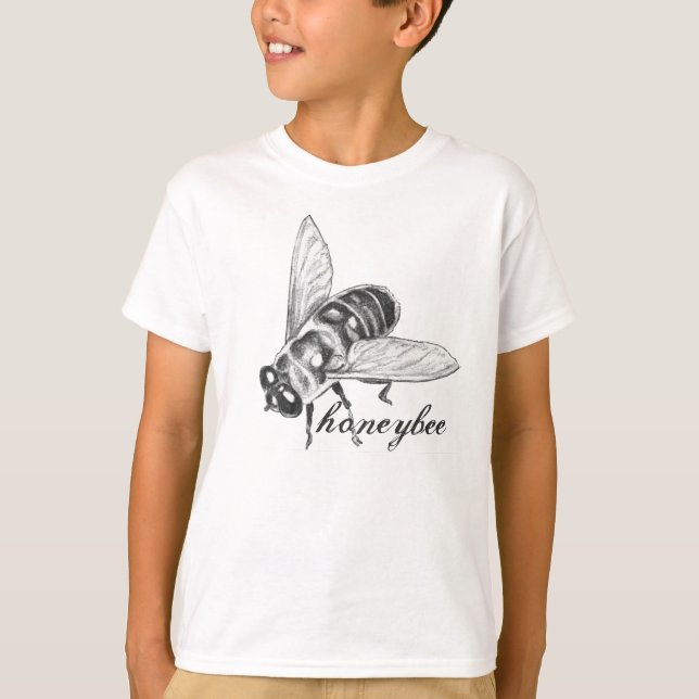 Camiseta de la camiseta de la abeja de honor Bug S (Anverso)