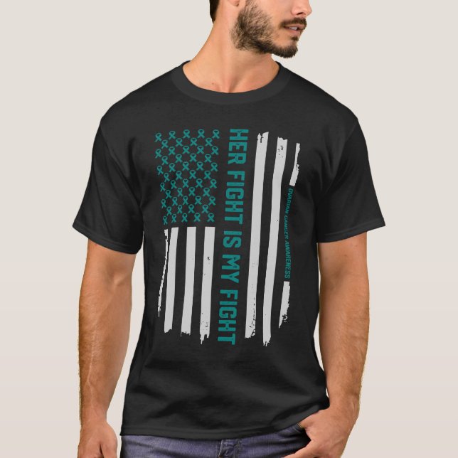 Camiseta de la camiseta de la bandera americana de (Anverso)