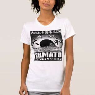 Camiseta de la camiseta del buque Yamato