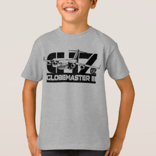Camiseta de la camiseta del C-17 Globemaster III