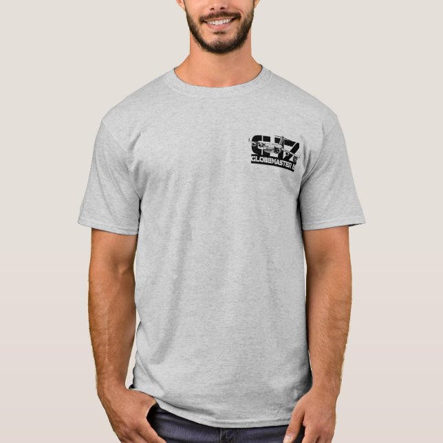 Camiseta de la camiseta del C-17 Globemaster III (Anverso)
