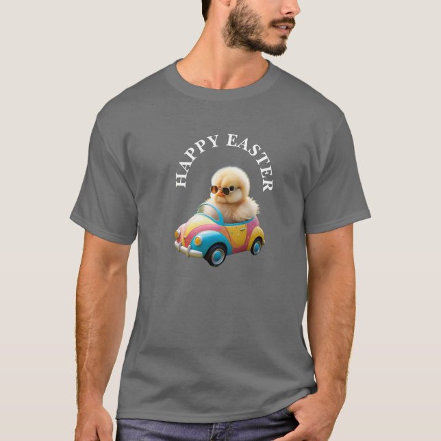 Camiseta de la camiseta del coche de Pascua de Chi (Anverso)
