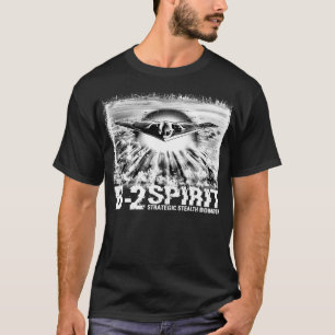 Camiseta de la camiseta del espíritu B-2