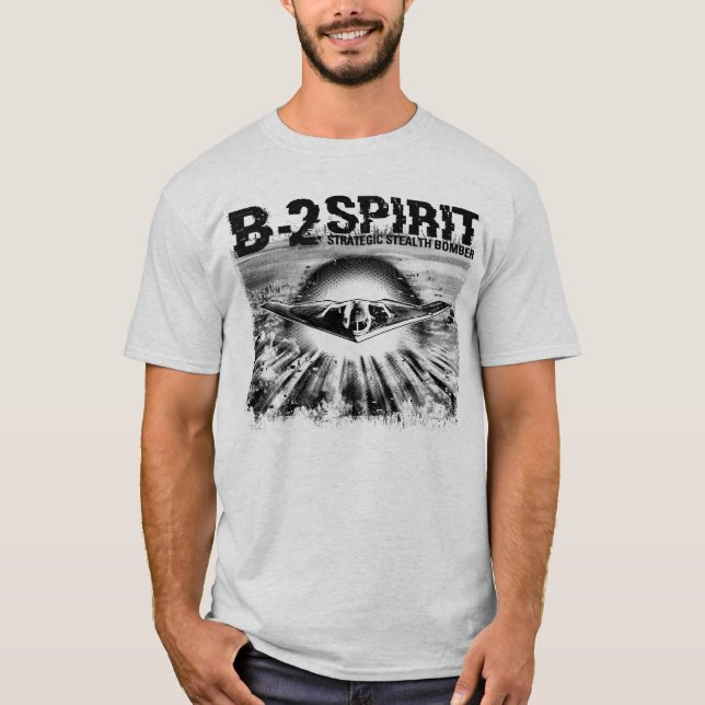 Camiseta de la camiseta del espíritu B-2 (Anverso)