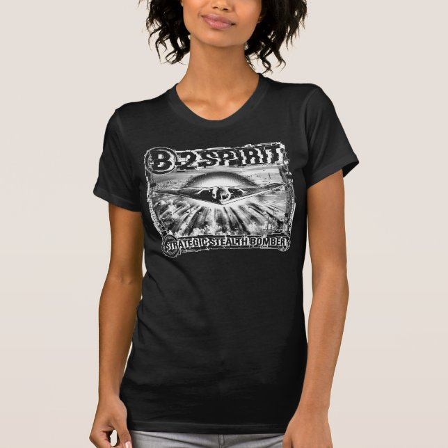 Camiseta de la camiseta del espíritu B-2 (Anverso)