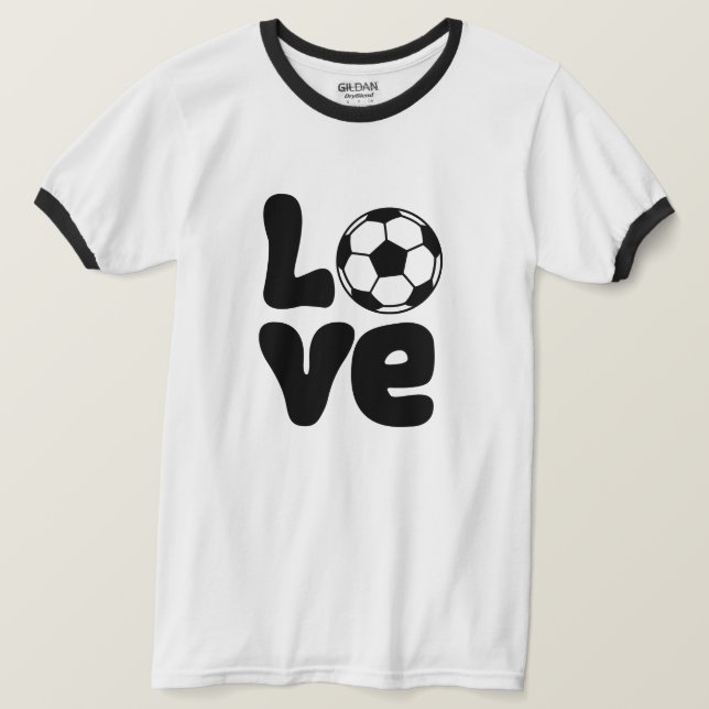 Camiseta de la camiseta del hincha del fútbol pers (Anverso del diseño)