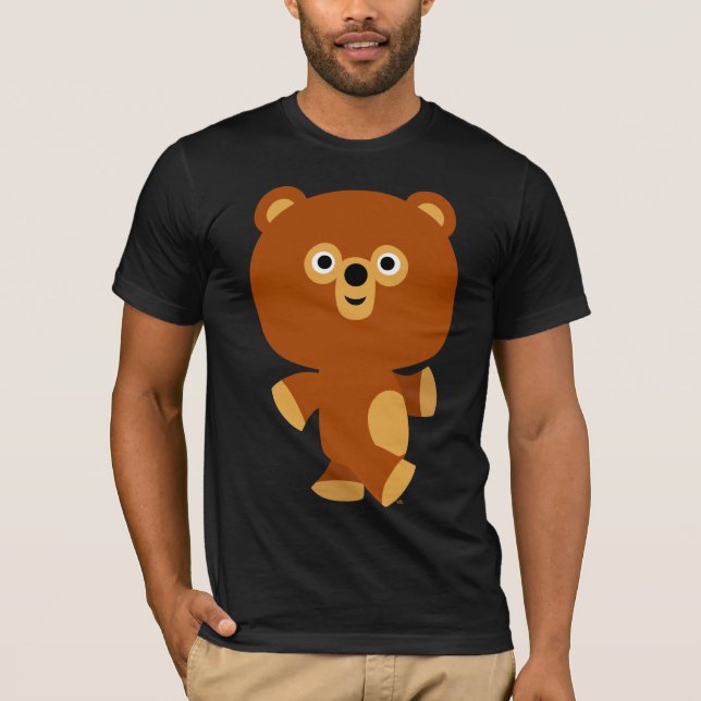 Camiseta de la camiseta del oso del Personalizado  (Anverso)