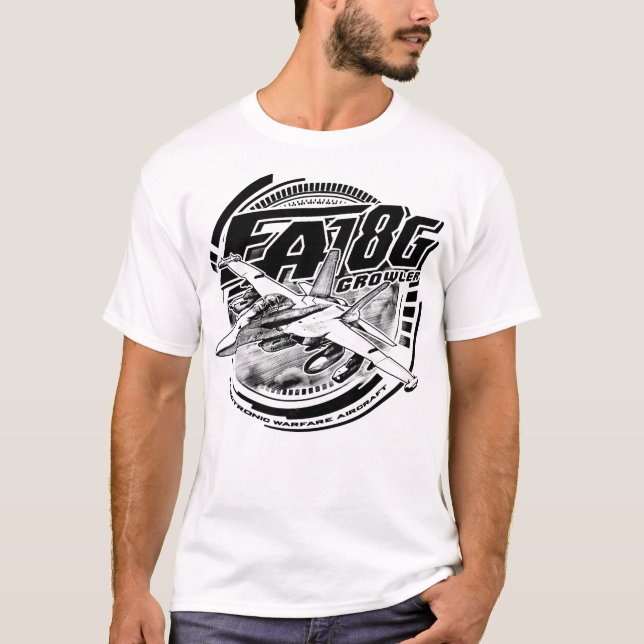 Camiseta de la camiseta el gruñidor de EA-18G (Anverso)