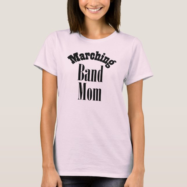 Camiseta De la "camisetas mamá de la banda" del Trombone (Anverso)