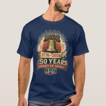 Camiseta de la Campana de la Libertad de América 2