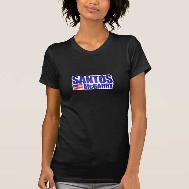 Camiseta de la campaña de Santos McGarry (Anverso)