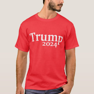 Camiseta de la Campaña Rojo Trump 2024