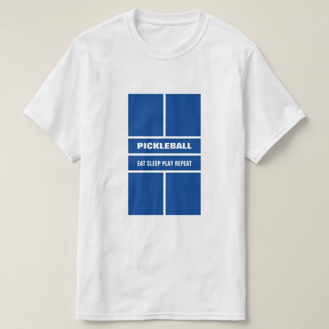 Camiseta de la cancha de pickleball de Guay con ci (Diseño del anverso)
