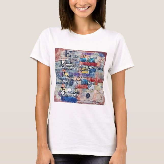 Camiseta De la canción de canciones, Klee (Anverso)