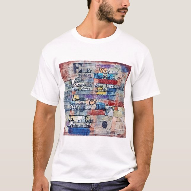 Camiseta De la canción de las canciones, Klee (Anverso)